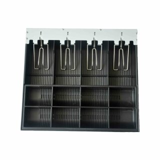 Tray-4148, Kassnladeneinsatz f&uuml;r CMB410/CMR410, 4B/8C, schwarz