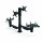 PS3020, Pole Mount System, H&ouml;he 500mm, aufger&auml;umter Arbeitsplatz f&uuml;r den POS, schwarz