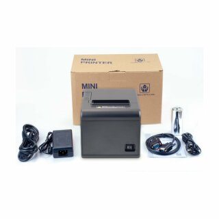 PXQ80411, 80mm Bondrucker, USB und LAN Anschluss, 200mm/sec