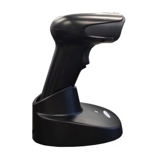 BT321, 2D kabelloser Barcode Scanner, Daten&uuml;bertragung &uuml;ber Wifi 2.4G odetr Bluetooth, mit 2500mAh Akku