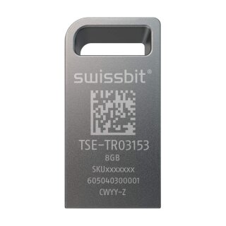 Swissbit-TSE 2.0, nano USB, 8 GB, 5 Jahre Zertifikatslaufzeit