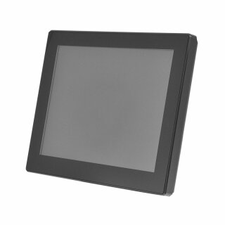 MF080VG, 8&quot; Rahmenloser LCD Monitor, VGA, ohne Touch, mit Standfu&szlig;, VESA 75x75, schwarz